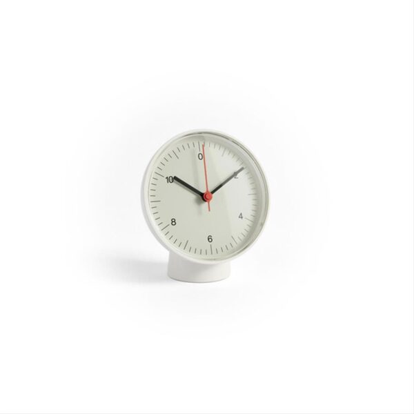 Table-Clock-White