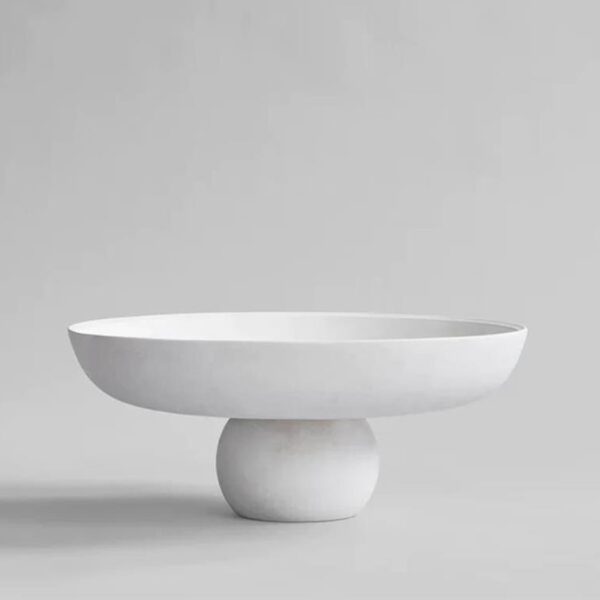 Baburu-Bowl-Big--Bone-White