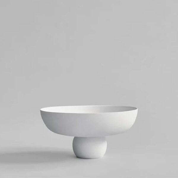 Baburu-Bowl-Medio--Bone-White