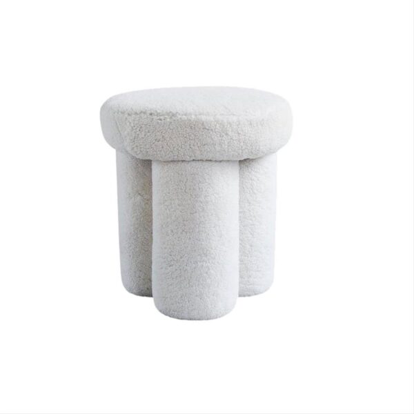 Big-Foot-Stool-Sheepskin