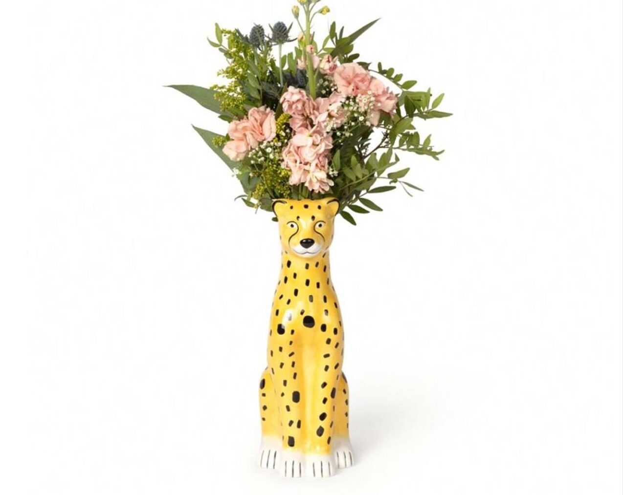 Cheetah-Vase