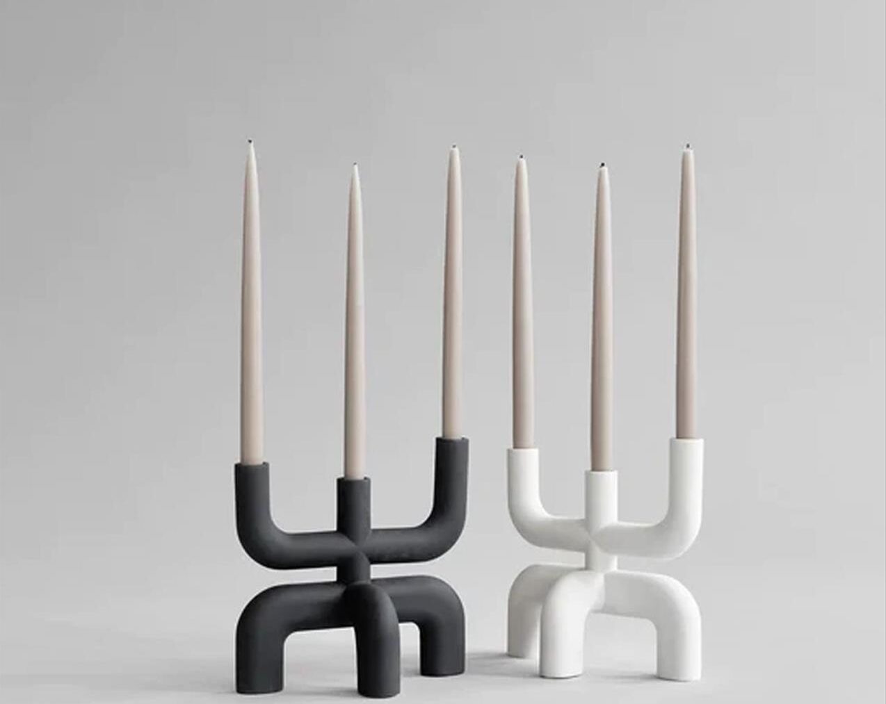 Cobra-Candle-Holder--Black