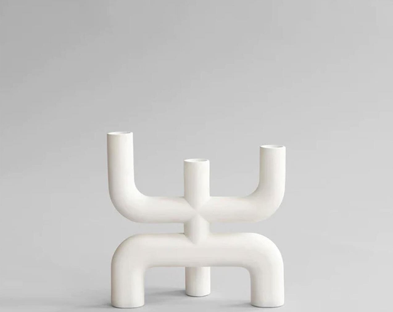 Cobra-Candle-Holder--Bone-White