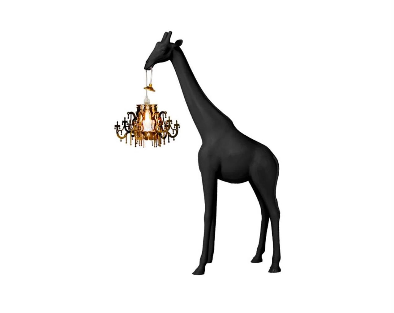 Giraffe-In-Love-XS-1-Metre-Black