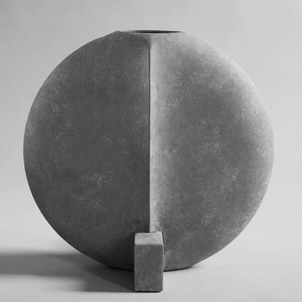 Guggenheim-Vase-Big--Dark-Grey