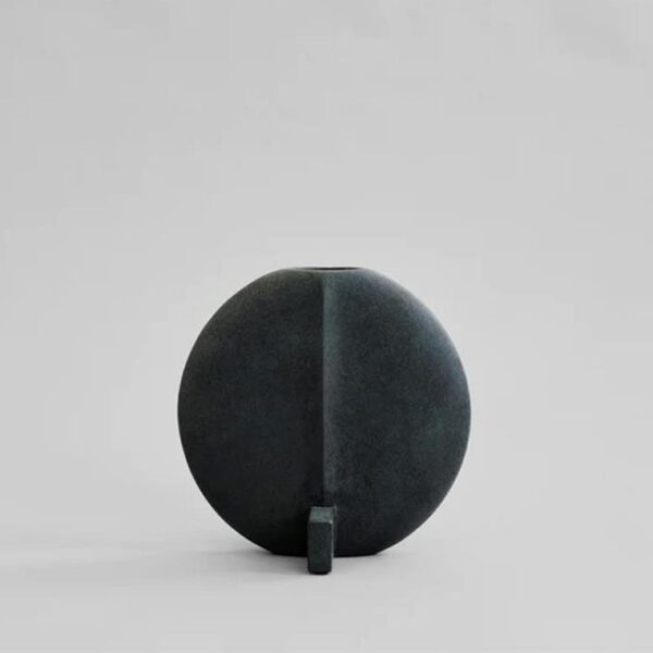 Guggenheim-Vase-Petit--Black