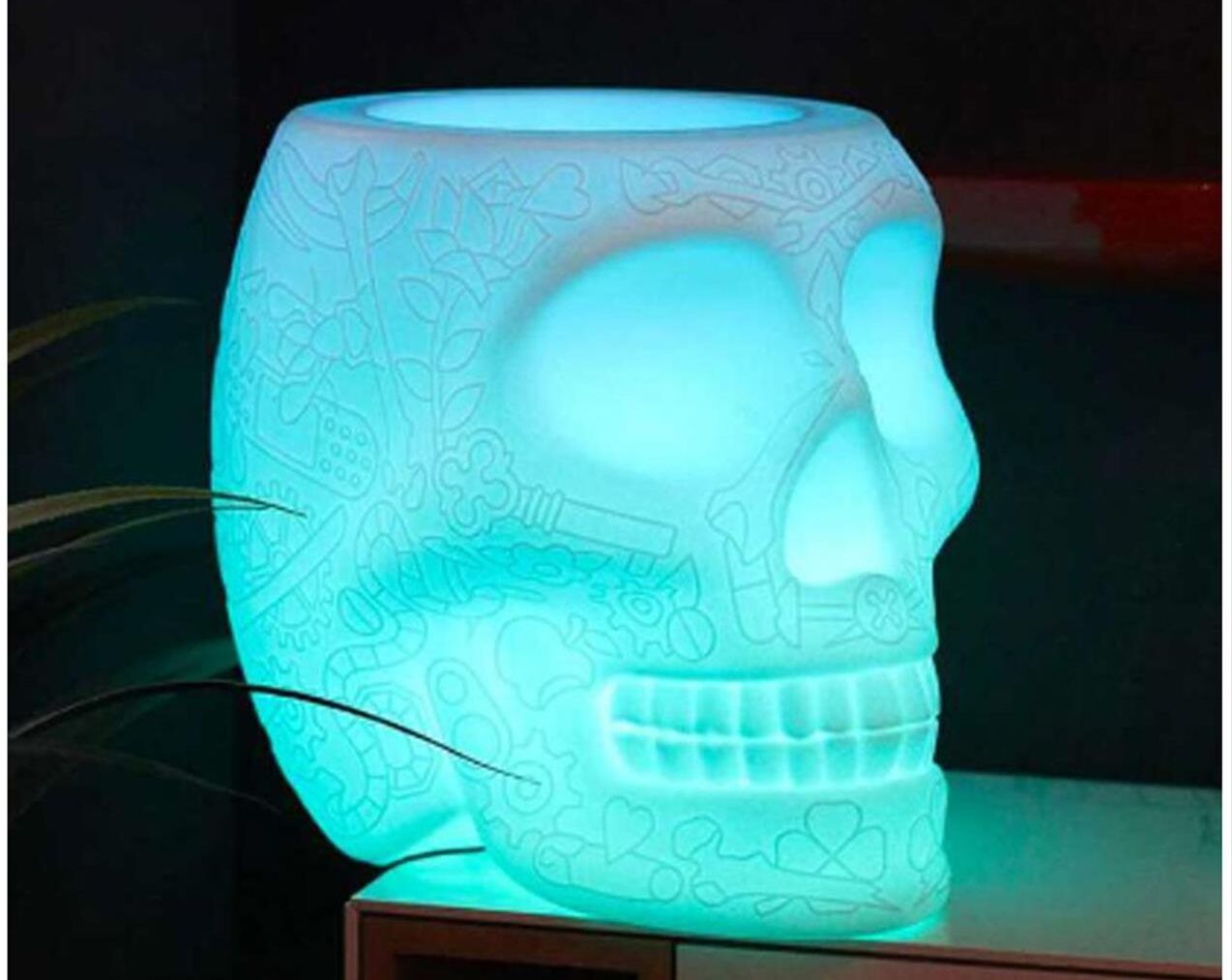 Mexico-Planter-and-Champagne-Cooler-Lamp-With-Rechargeable-Led-White