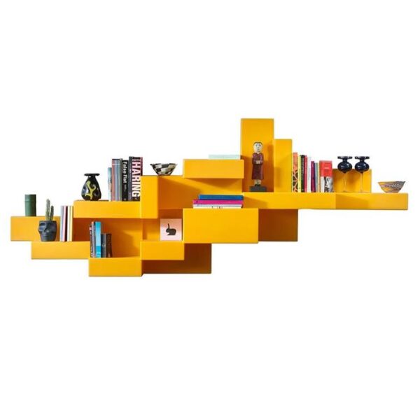 Primitive-Bookshelf--Yellow