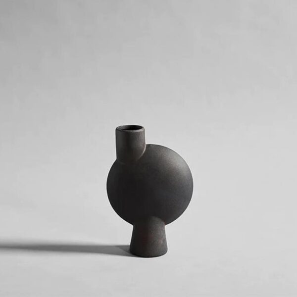 Sphere-Vase-Bubl-Medio--Coffee