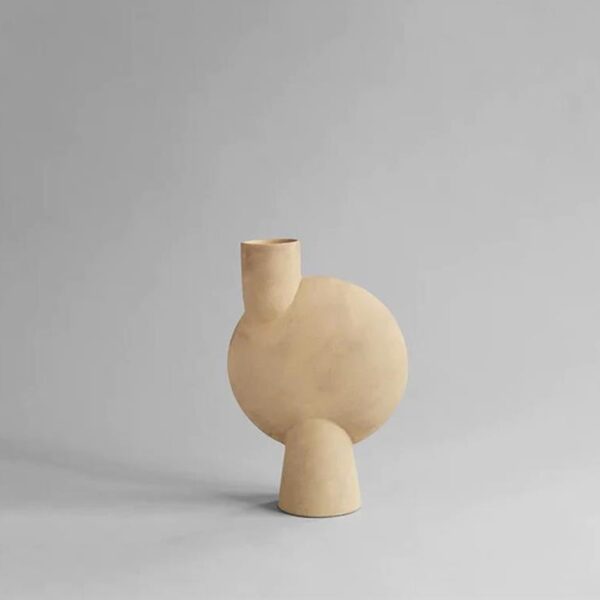 Sphere-Vase-Bubl-Medio--Sand