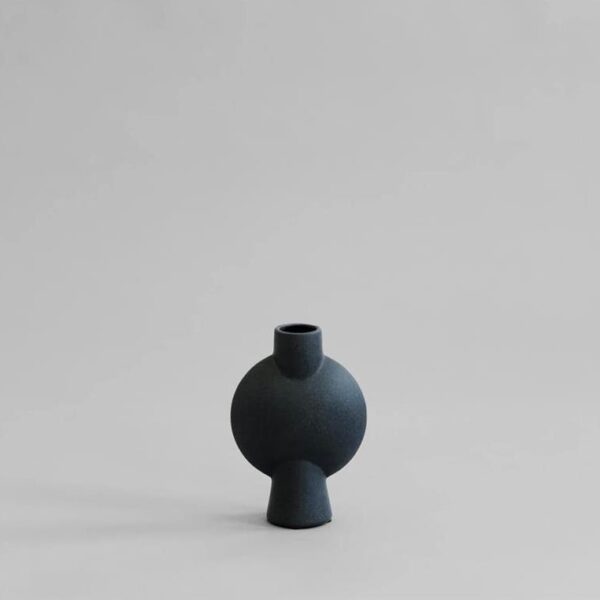 Sphere-Vase-Bubl-Mini--Black