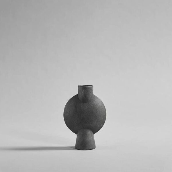 Sphere-Vase-Bubl-Mini--Dark-Grey