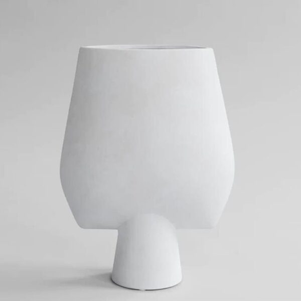 Sphere-Vase-Square-Big--Bone-White