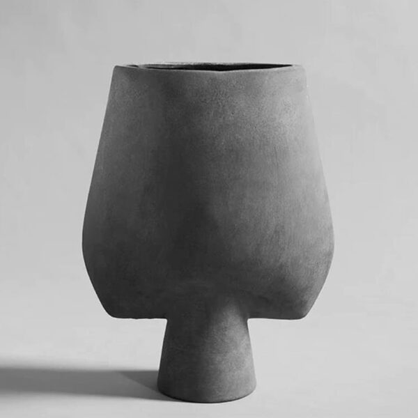 Sphere-Vase-Square-Big--Dark-Grey