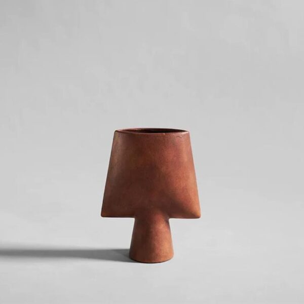 Sphere-Vase-Square-Mini--Terracotta