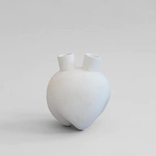 Sumo-Vase-Horns--Bone-White