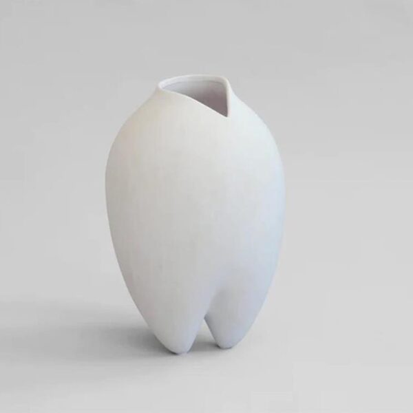 Sumo-Vase-Slim--Bone-White