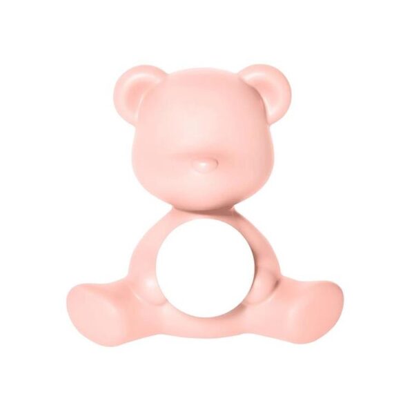 Teddy-Girl-Lamp-With-Rechargeable-Led--Powder-Pink