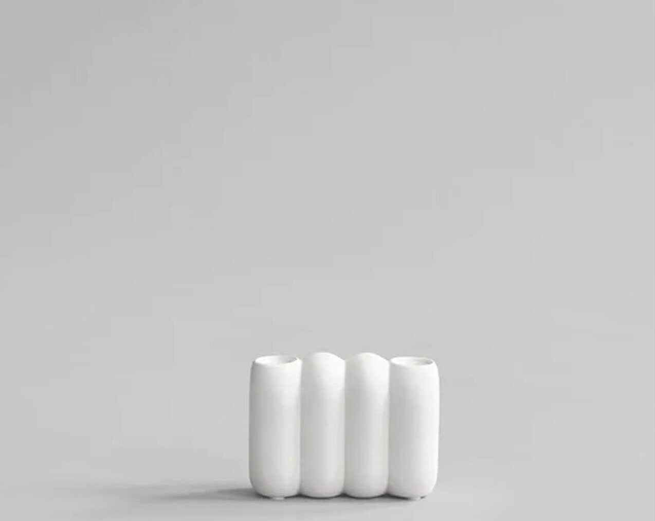 Tube-Candle-Holder-Mini--Bone-White