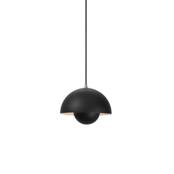 Flowerpot-Pendant-VP1-Matt-Black