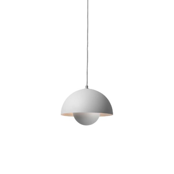 Flowerpot-Pendant-VP1-Matt-Light-Grey