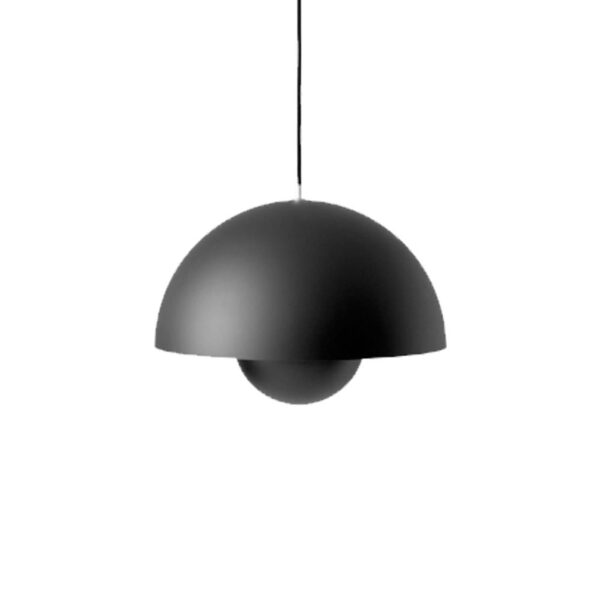 Flowerpot-Pendant-VP2-Matt-Black