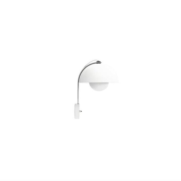 Flowerpot-Wall-Lamp-VP8-Mat-White