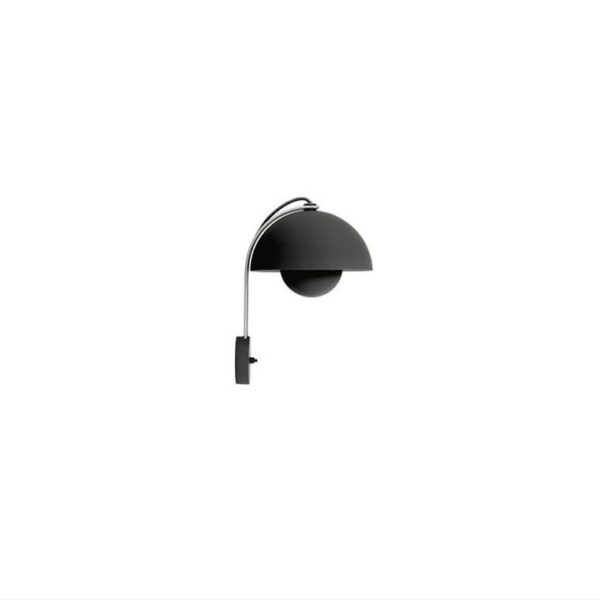 Flowerpot-Wall-Lamp-VP8-Matt-Black