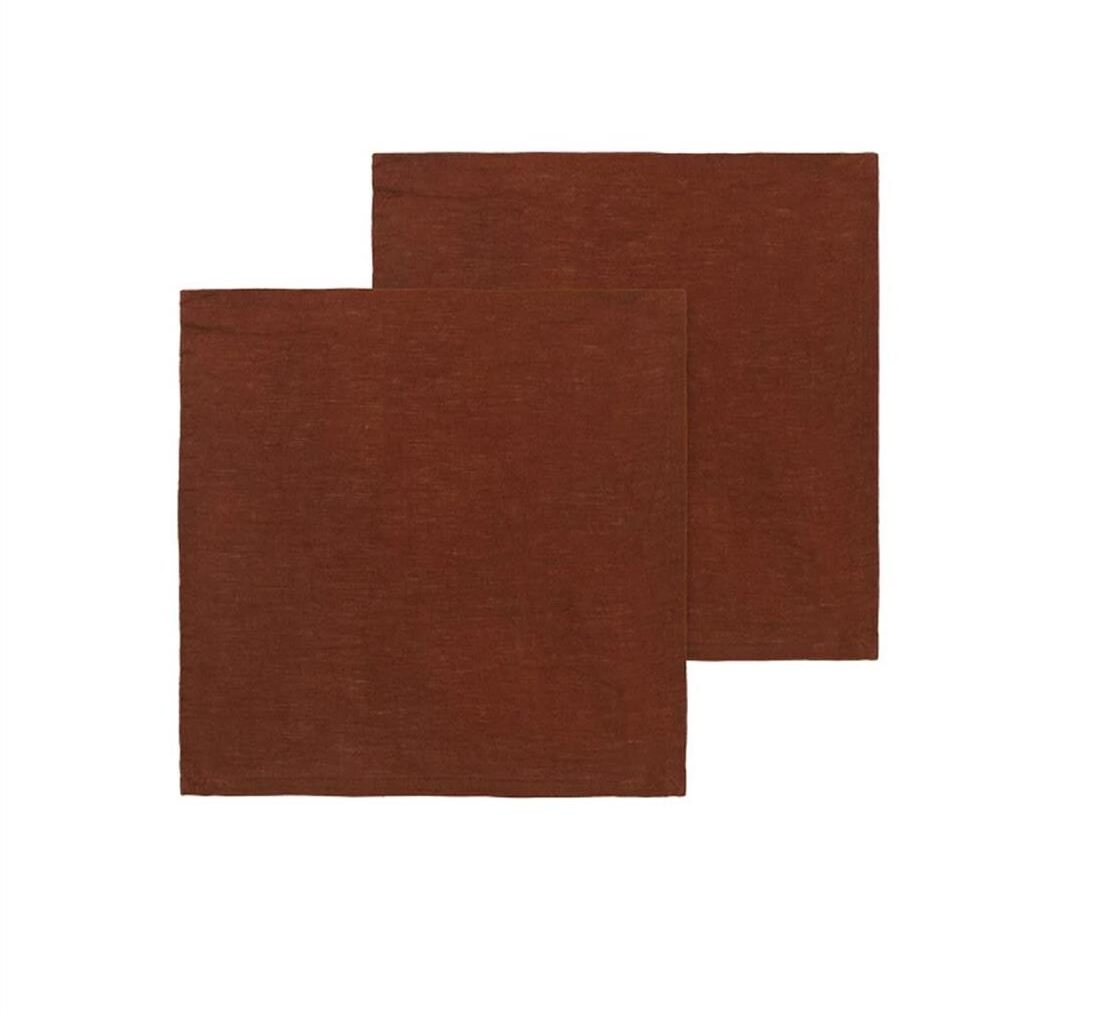 Linen-Napkins-Set-of-2-Cinnamon