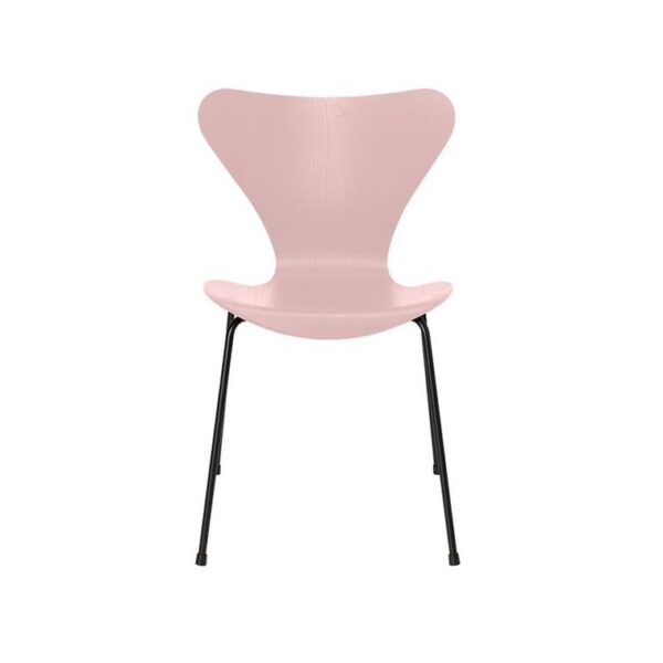 Series-7-Chair-3107-Coloured-Ash-Pale-Rose-Base-Black