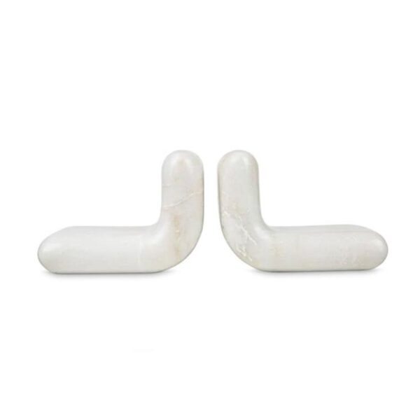 Stone-Bookends-White-x-2pcs