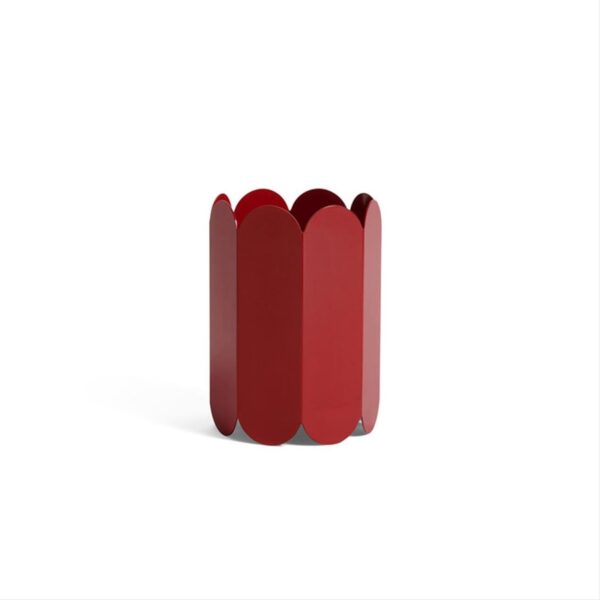 Arcs-Vase-Red