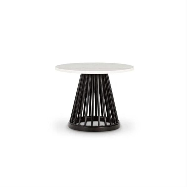 Fan-Table-Black-Base--White-Top-60-cm