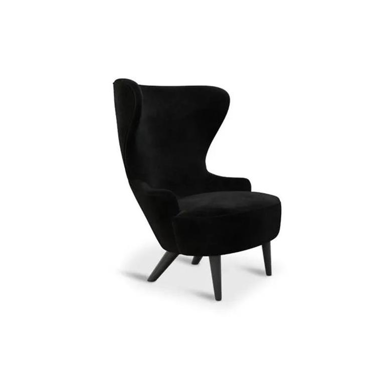 Wingback-Micro-Chair-Fabric-Gentle-Black--Black-Legs