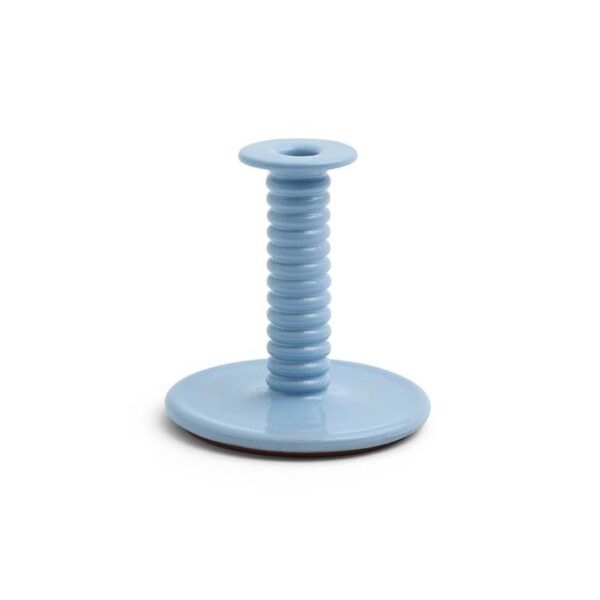 Barro-Candleholder--Light-Blue