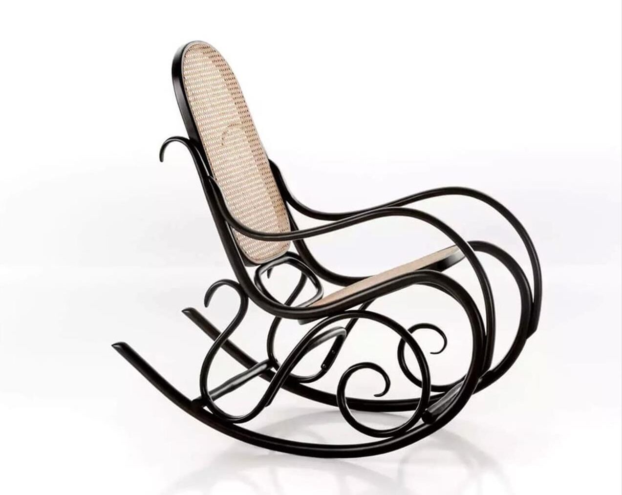 Schaukelstuhl-Lounge-Chair