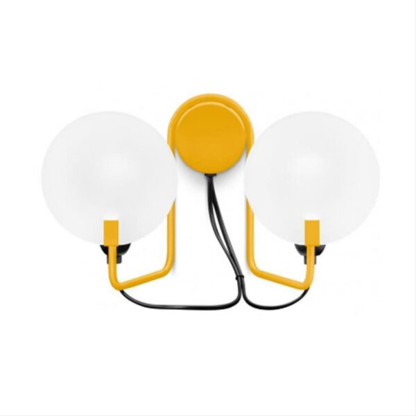 Bugia-2-Lights-Wall-White--Yellow-RAL-1003