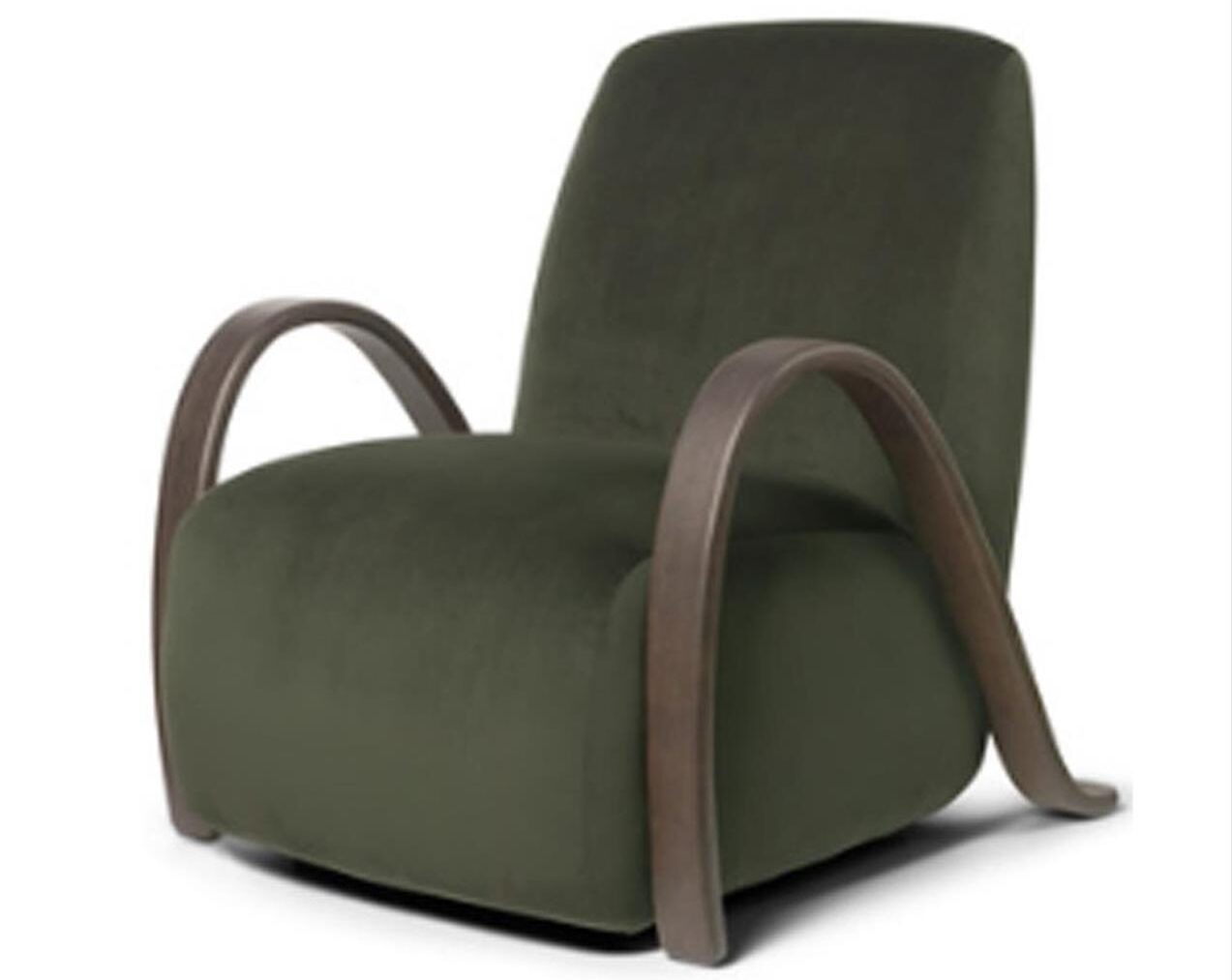 Buur-Lounge-Chair--Rich-Velvet--Pine