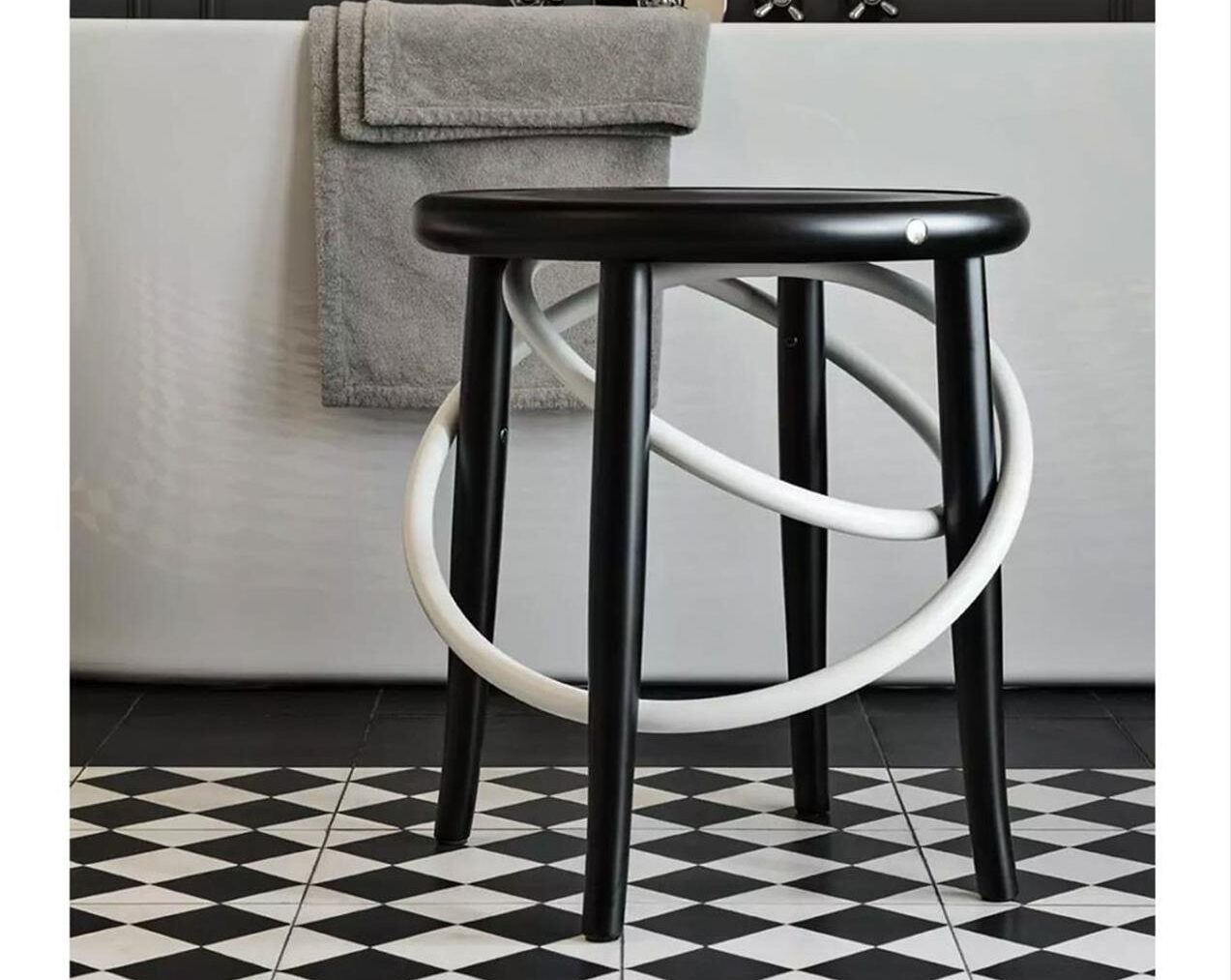 Cirque-Two-Tone-Low-Stool-Black--White