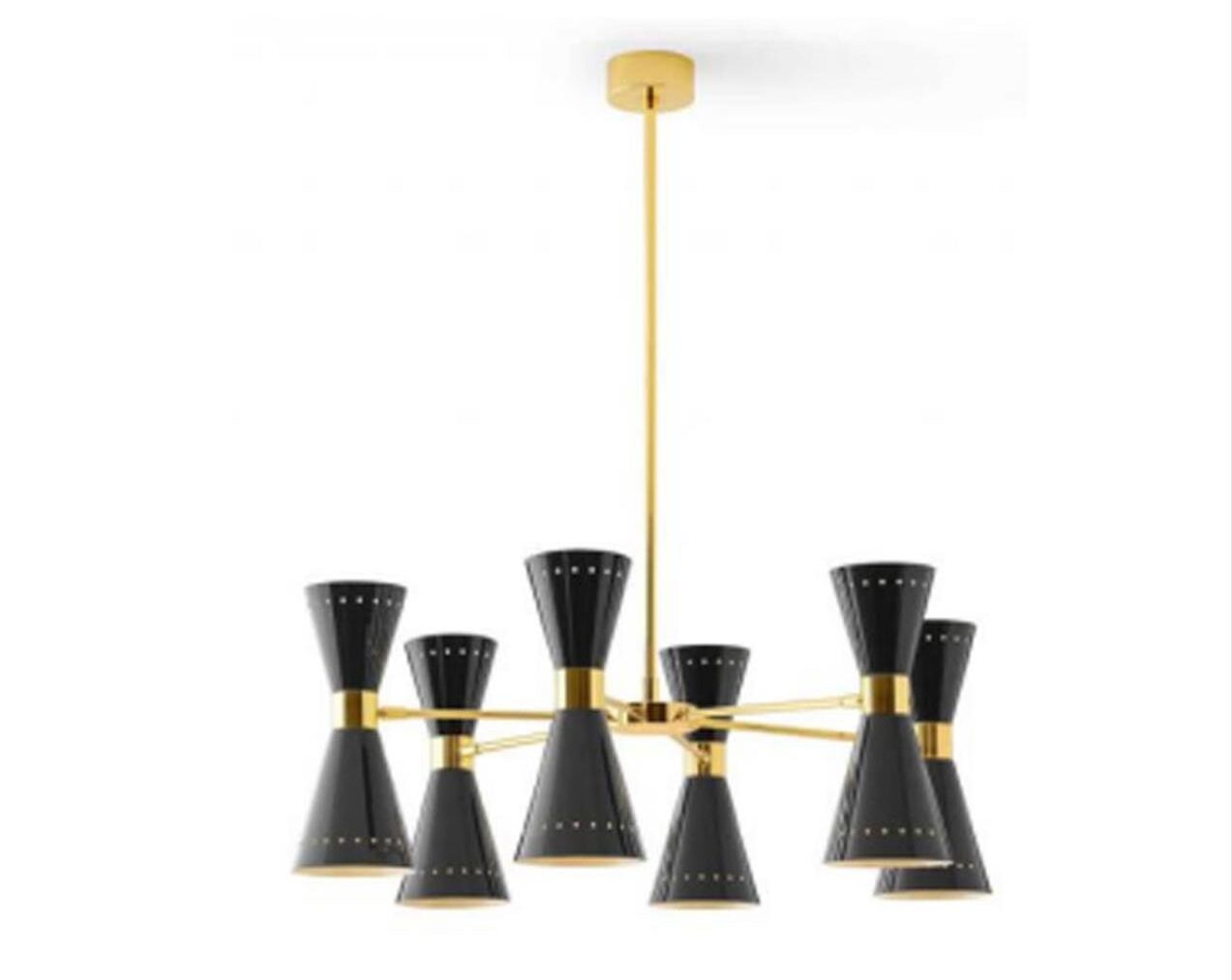 Megafono-Suspension-Lamp-Ø-79-cm-Black--Gold