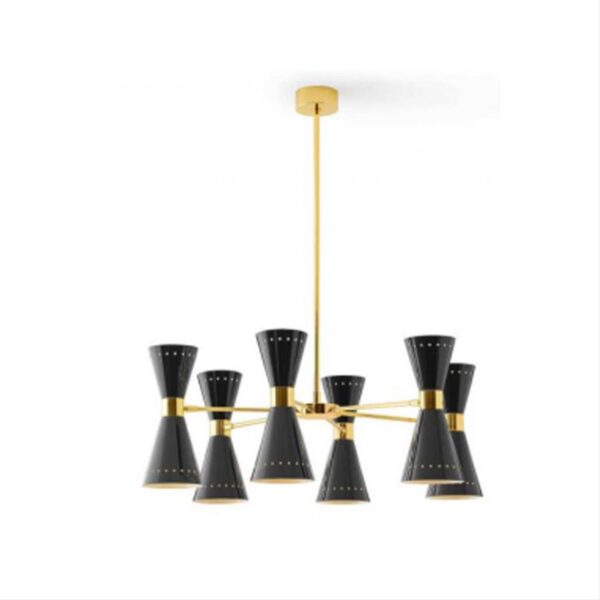 Megafono-Suspension-Lamp-Ø-79-cm-Black--Gold