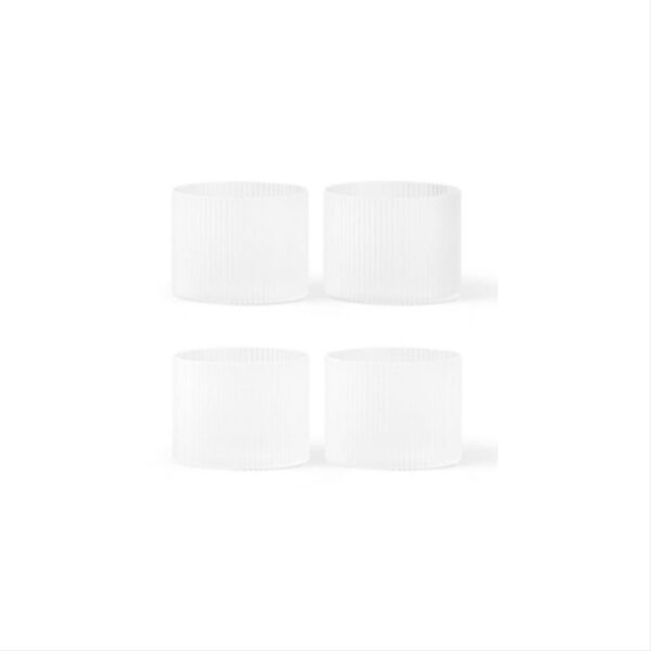 Ripple-Low-Glasses-Set-of-4-Frosted