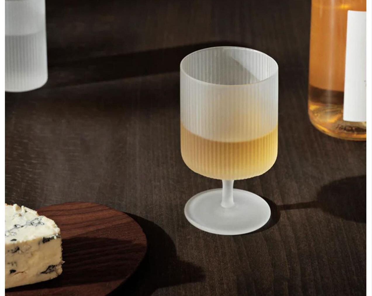 Ripple-Wine-Glasses-Set-of-2-Frosted