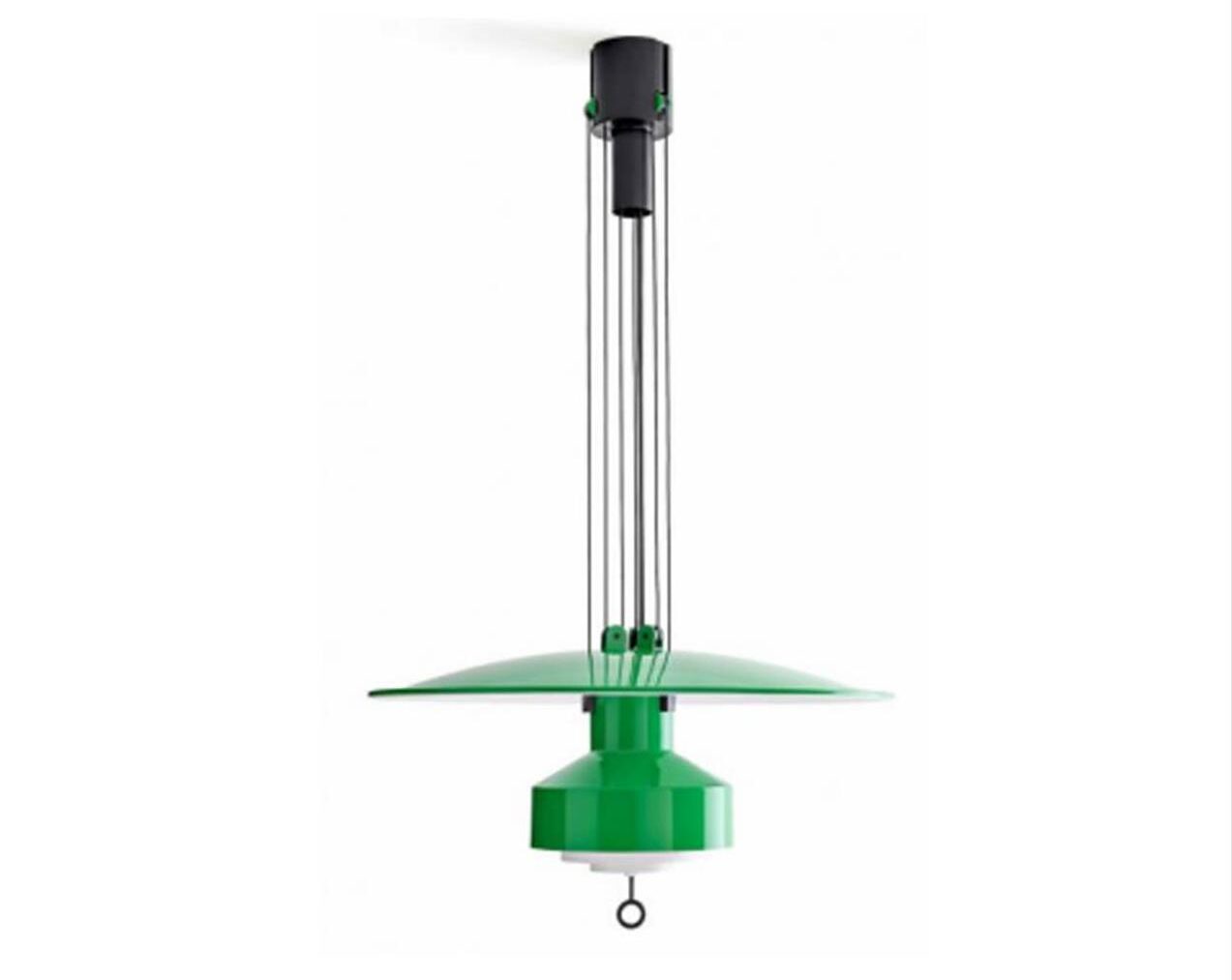 Saliscendi-Suspension-Lamp-Green--White