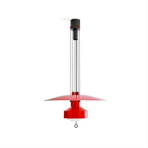 Saliscendi-Suspension-Lamp-Red--White