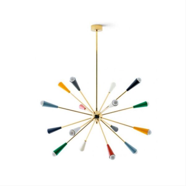 Sputnik-Suspension-Lamp-Ø-98cm-Multicolor--Brass