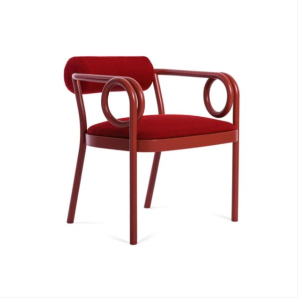 Loop-Lounge-Chair-Red