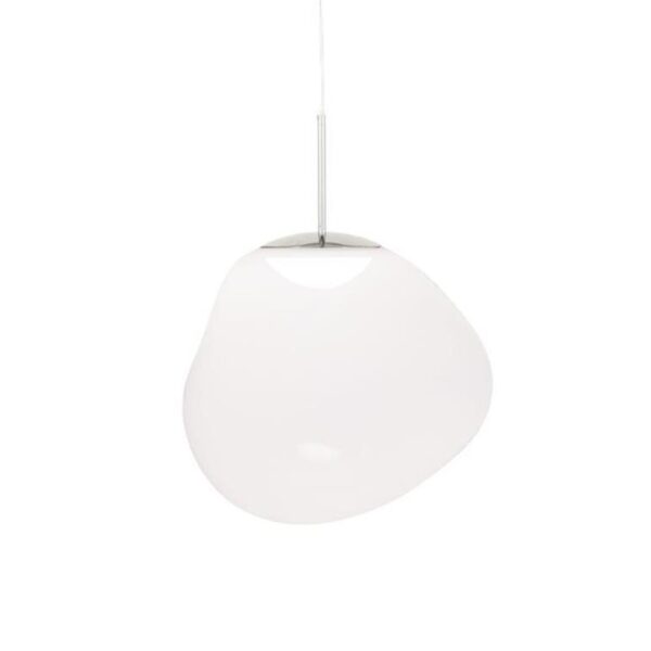 Melt-Pendant-Opal--Silver-LED