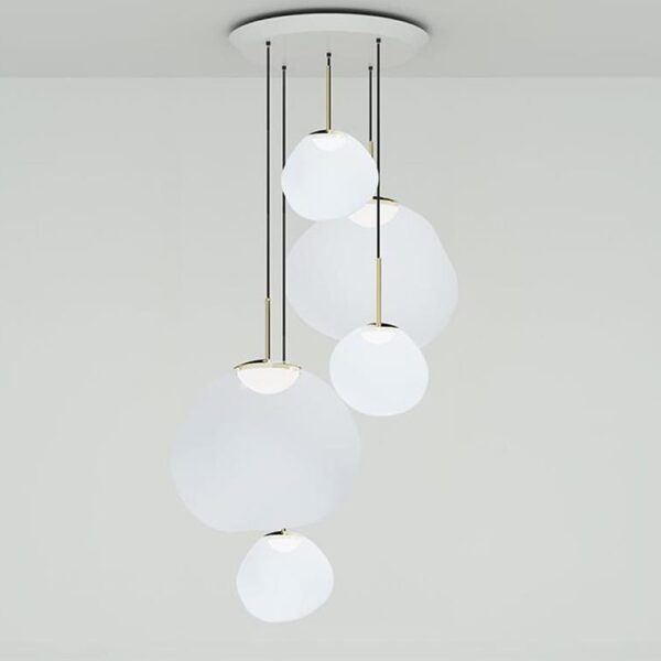 Melt-Pendant-System-Trio-Round-Opal--Silver-LED