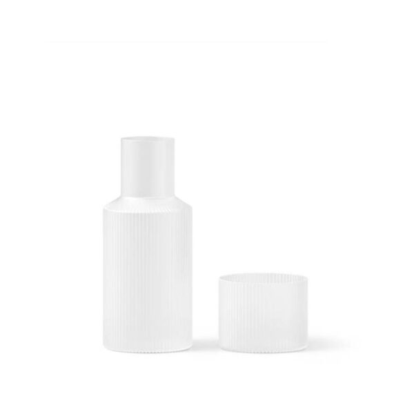 Ripple-Carafe-Set--Small--Frosted